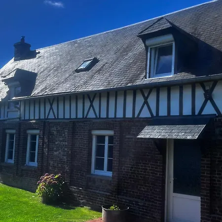 Ferienhaus Longere Normande Avec Jardin A 5 Min Des Petites Dalles Saint-Martin-aux-Buneaux