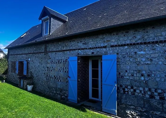 Longere Normande Avec Jardin A 5 Min Des Petites Dalles Saint-Martin-aux-Buneaux