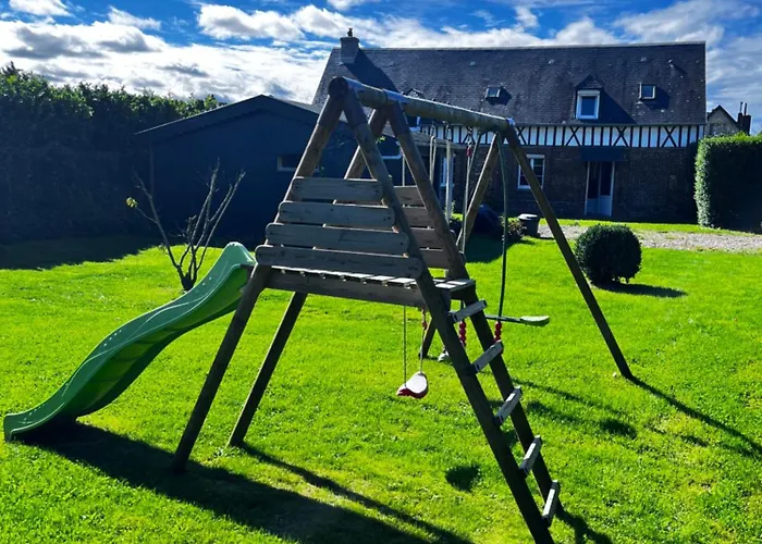 Longere Normande Avec Jardin A 5 Min Des Petites Dalles Holiday home Saint-Martin-aux-Buneaux