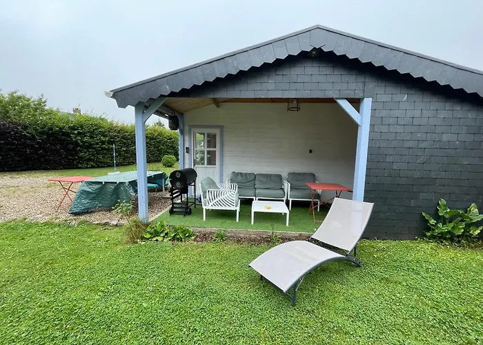 Longere Normande Avec Jardin A 5 Min Des Petites Dalles Ferienhaus Saint-Martin-aux-Buneaux
